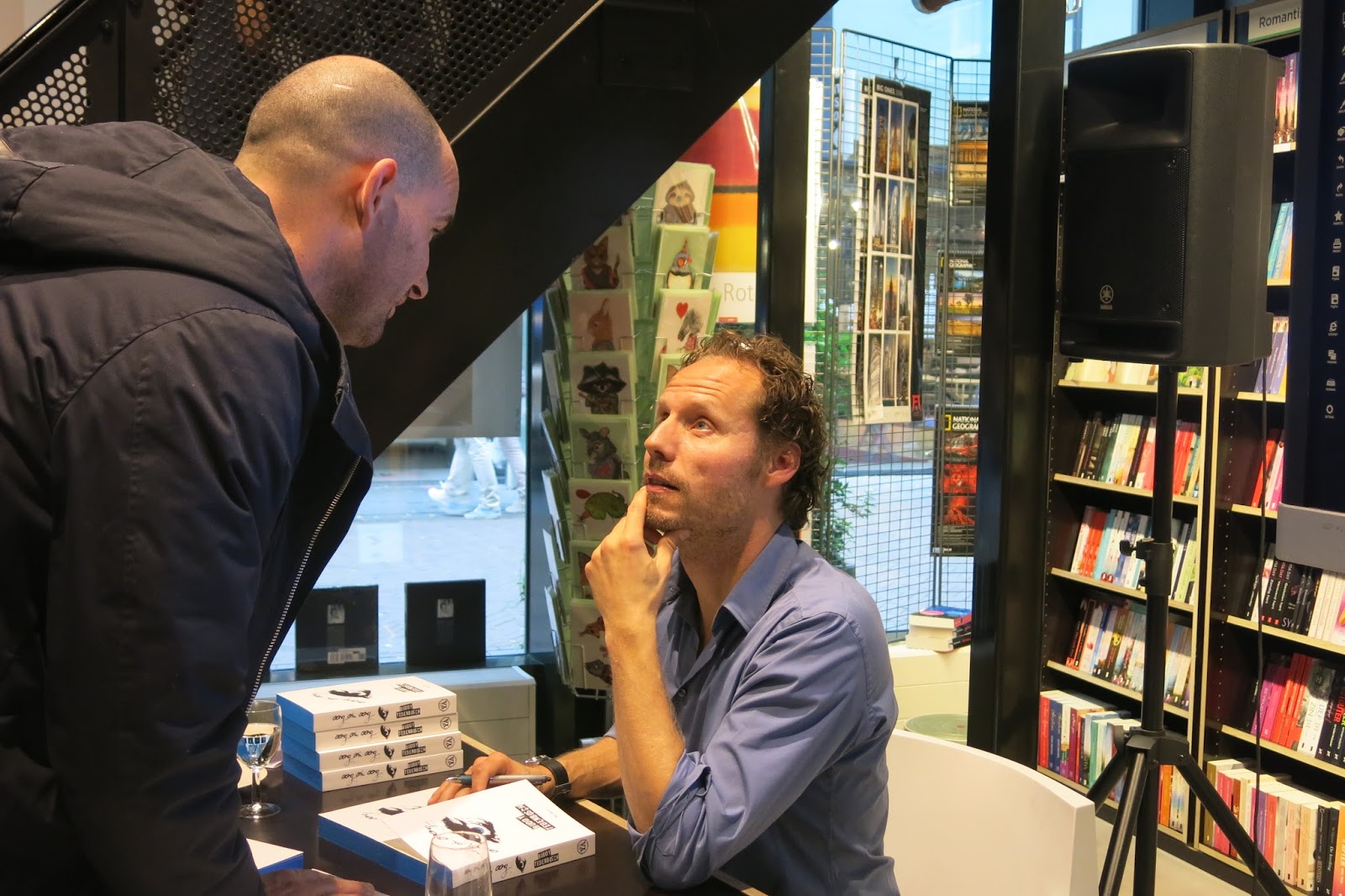 Thrillerlezersblog: Boekpresentatie Oog om oog van Buddy Tegenbosch