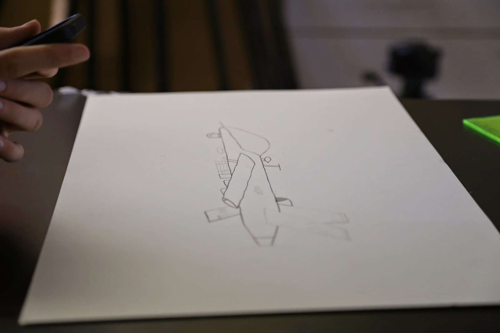 Grauer Art: Line drawings, H.S. Art
