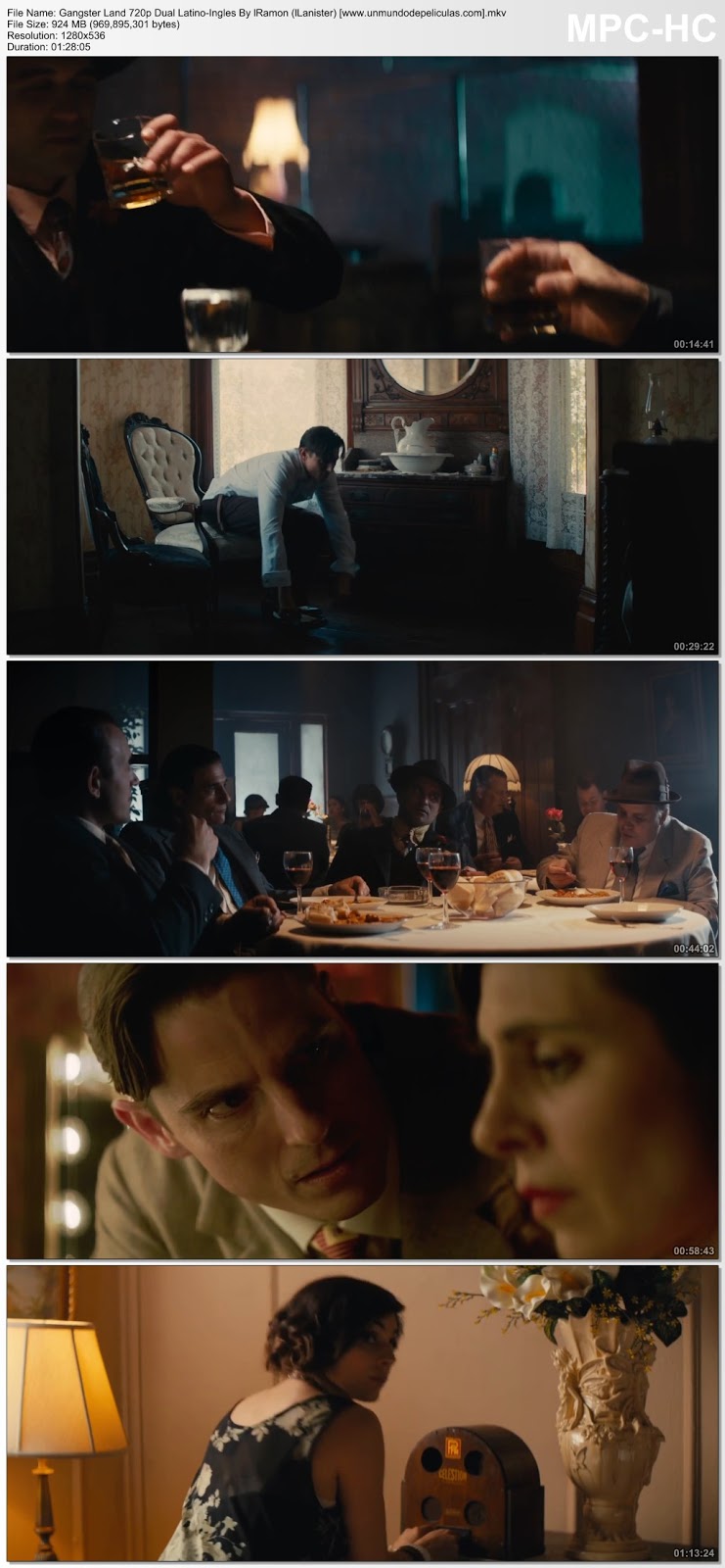 Capturas de la película.
