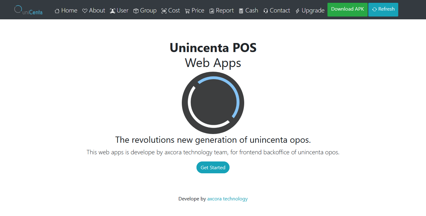 unicenta online pos web app free download source code