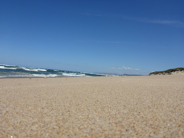 plage sur la route de Viana do Castelo Portugal