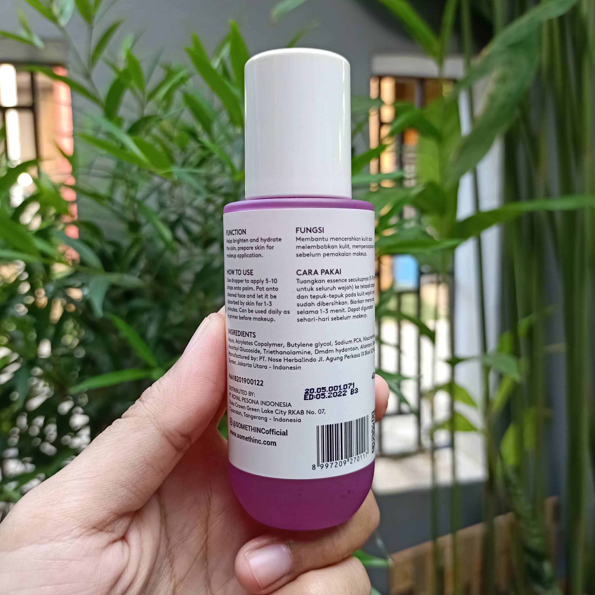 Review Somethinc C Riously 24k Gold Essence Fun Beauty Traveler