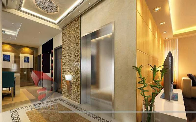 Traditional Look of  Lobby & Interior