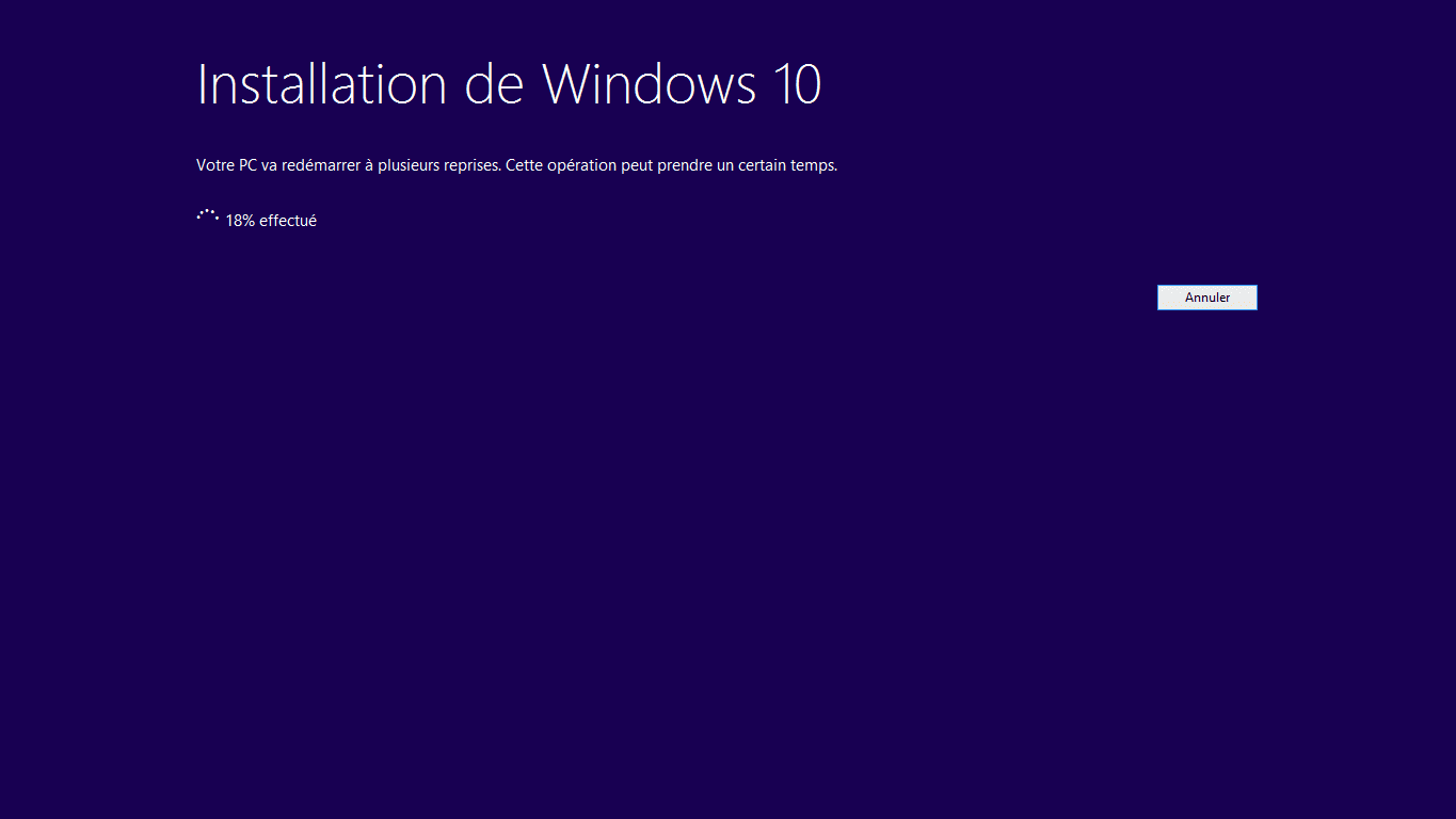 Nettoyage N'éteignez Pas L'ordinateur Windows 10 Installation windows 10 bloque sur preparation - Astucesinformatique