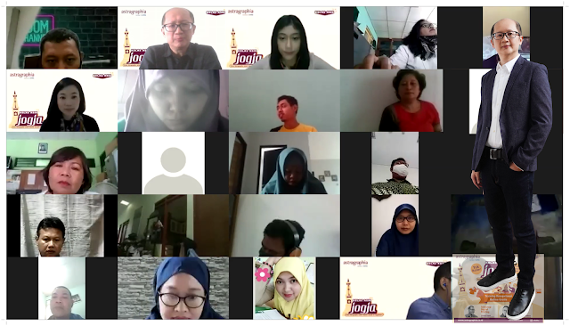 Zoom Meetiing Kelas ASIK Jogja (insert Bpk King Iriawan Sutanto)