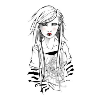 anime girl drawing profile pic