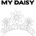 Daisy Scout Flower Coloring Pages