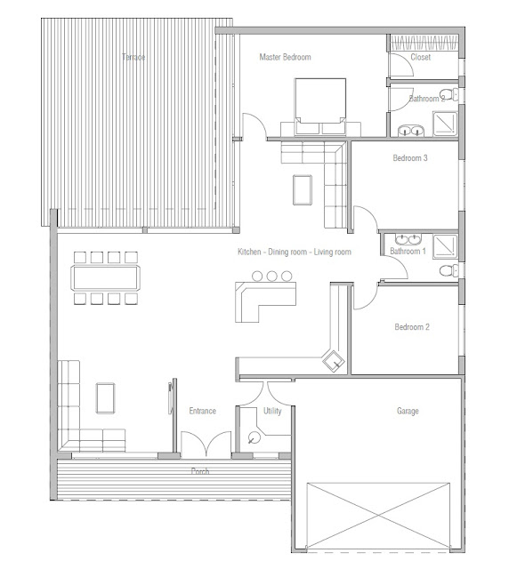 Economical House Plan CH167