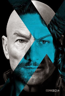 James McAvoy and Patrick Stewart as Professor Charles Xavier in X-Men Days of Future Past Poster James McAvoy and Patrick Stewart as Professor Charles Xavier in X-Men Days of Future Past Poster