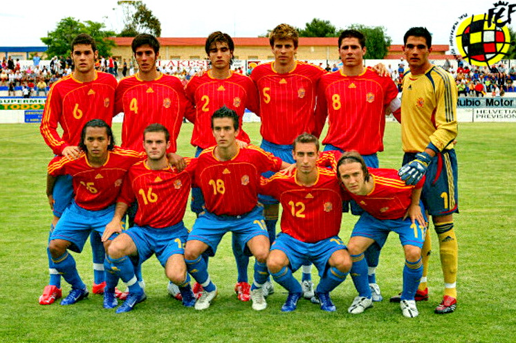 SELECCIÓN DE ESPAÑA SUB 19 Campeona de 2006