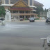 Diguyur Hujan Jalan Didepan Kantor Walikota Batam Kerap Banjir