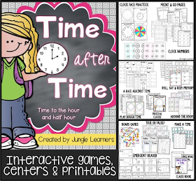 https://www.teacherspayteachers.com/Product/Time-to-the-Hour-and-Half-Hour-Printables-Centers-Games-1725002