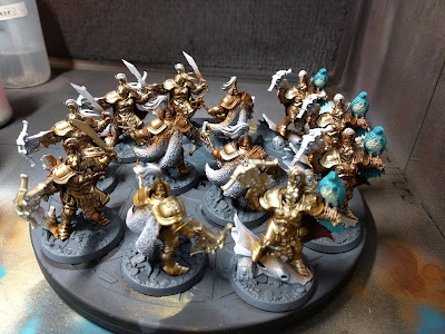 About where they were when I gave up filming Miniatures at the end of Airbrushing