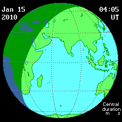 Quan sát nhật thực vành khuyên ngày 15/01/2010 - 6 / Thiên văn học Đà Nẵng