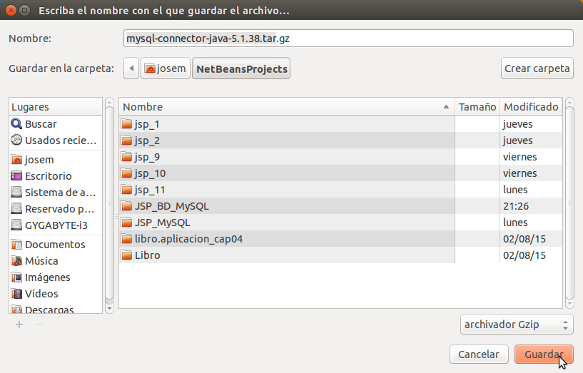TutorialesJosem Como descargar e instalar el archivo .jar del Driver