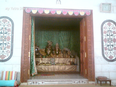 Main deity room at Raman Reti, Gokul-Mathura,Uttar Pradesh