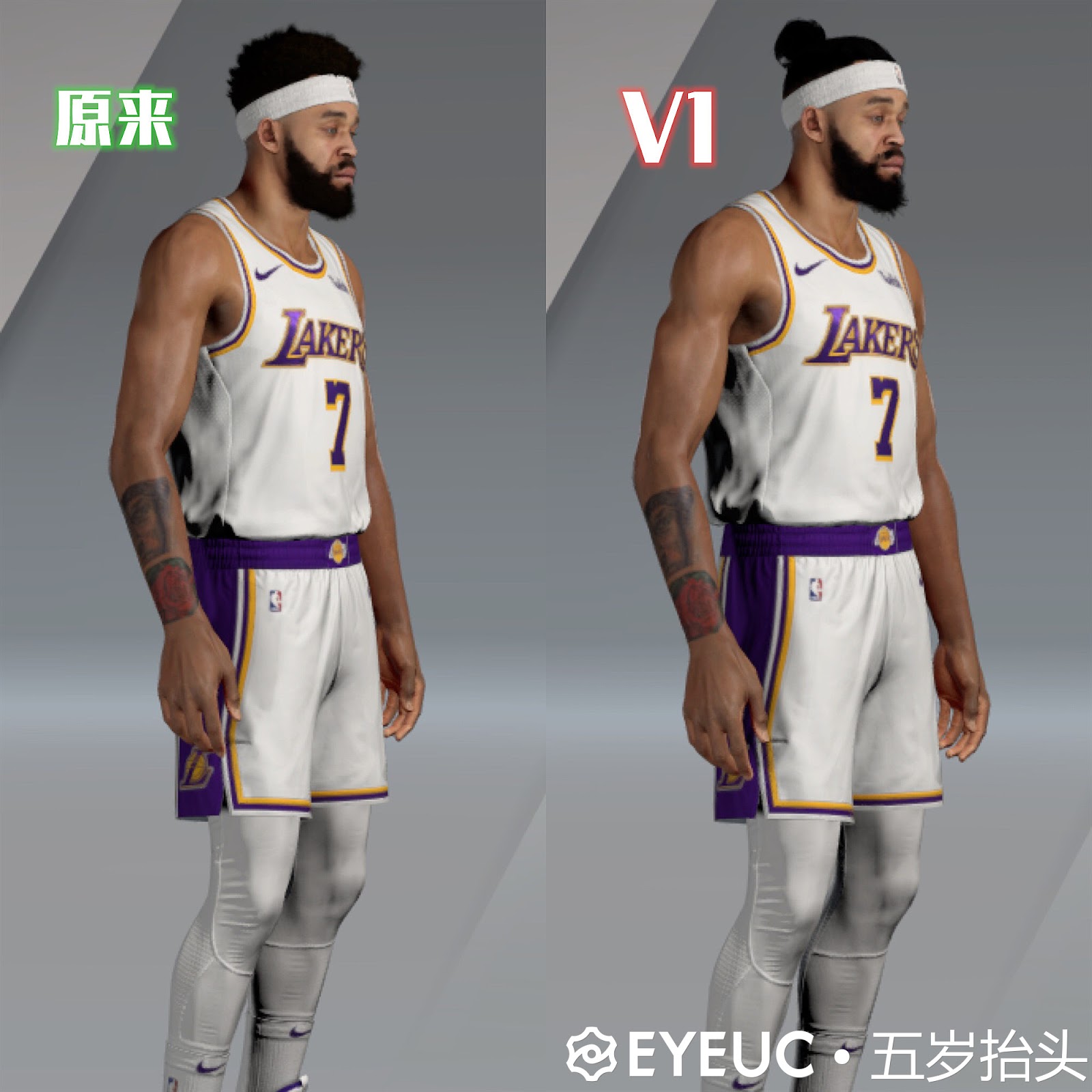 NBA 2K20 JaVale McGee Hair and Body Update by 五岁抬头 &hellip;