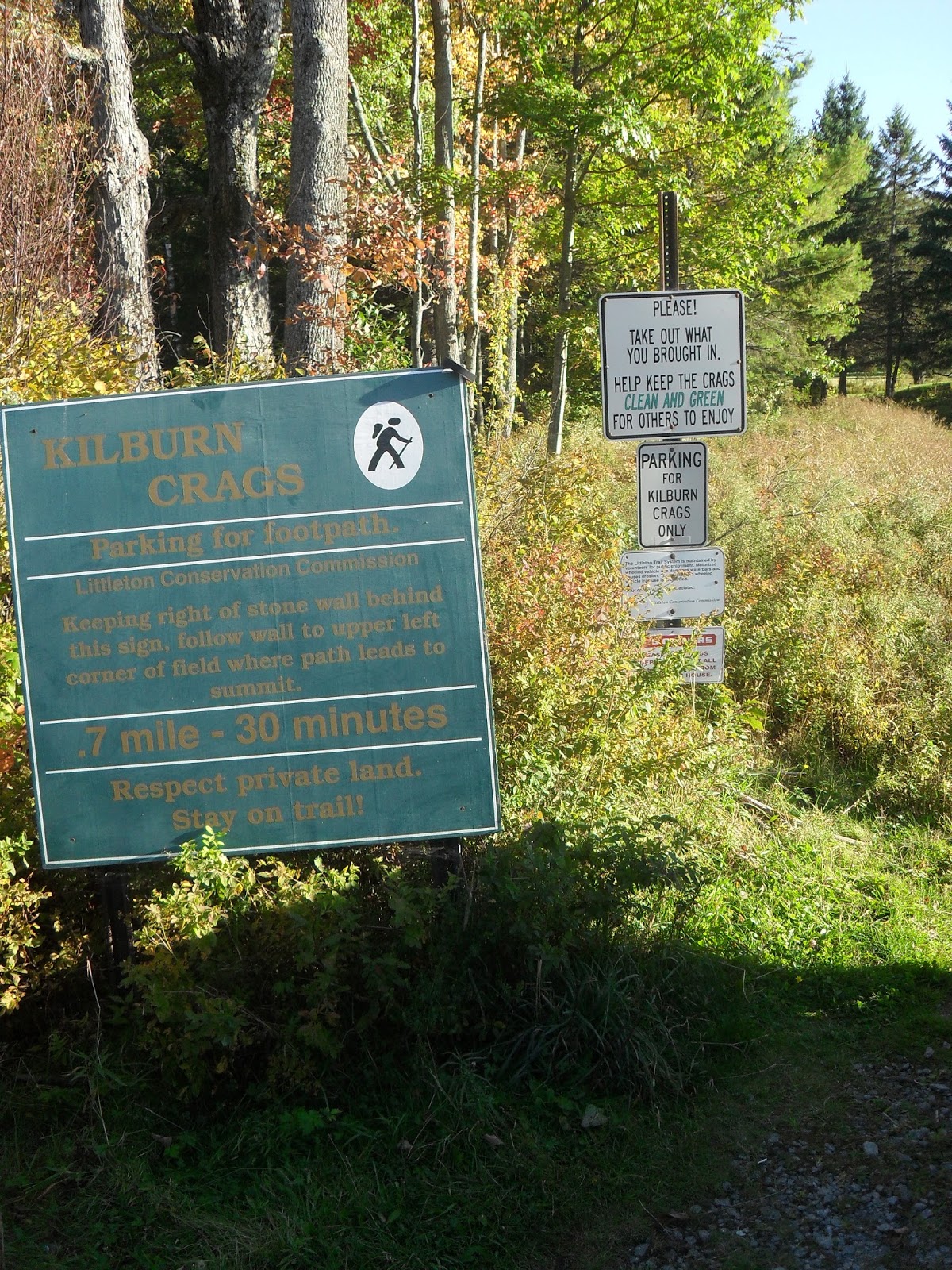 Leave The World Below TRIP REPORT Kilburn Crags (Littleton, NH)
