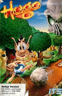 Portada del videojuego de Hugo para Amiga