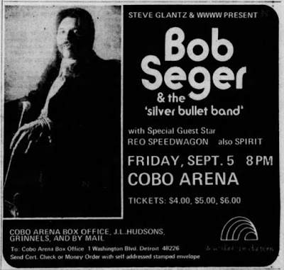 Bob Seger & the Silver Bullet Band Concert