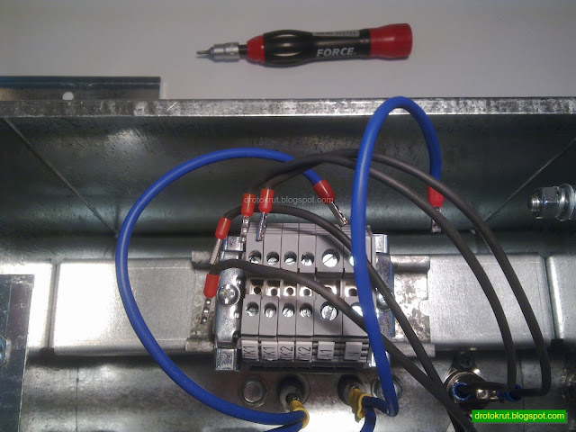 НШВИ на клеммах канального нагревателя C-EVN-K-160-3,0 от ССК