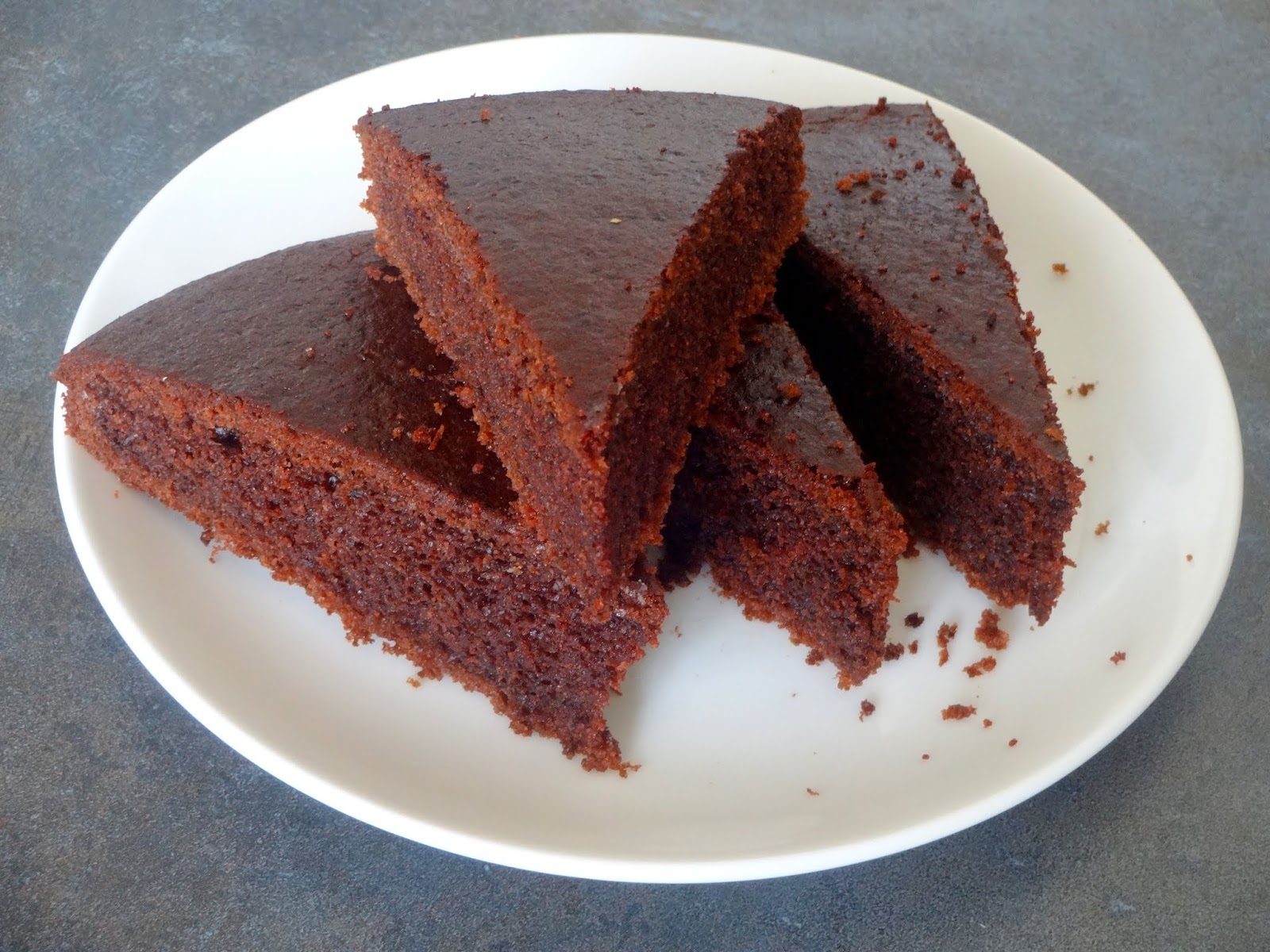Chocolate Yogurt Cake (Whole wheat, Egg less and Butter free) Ambrosia