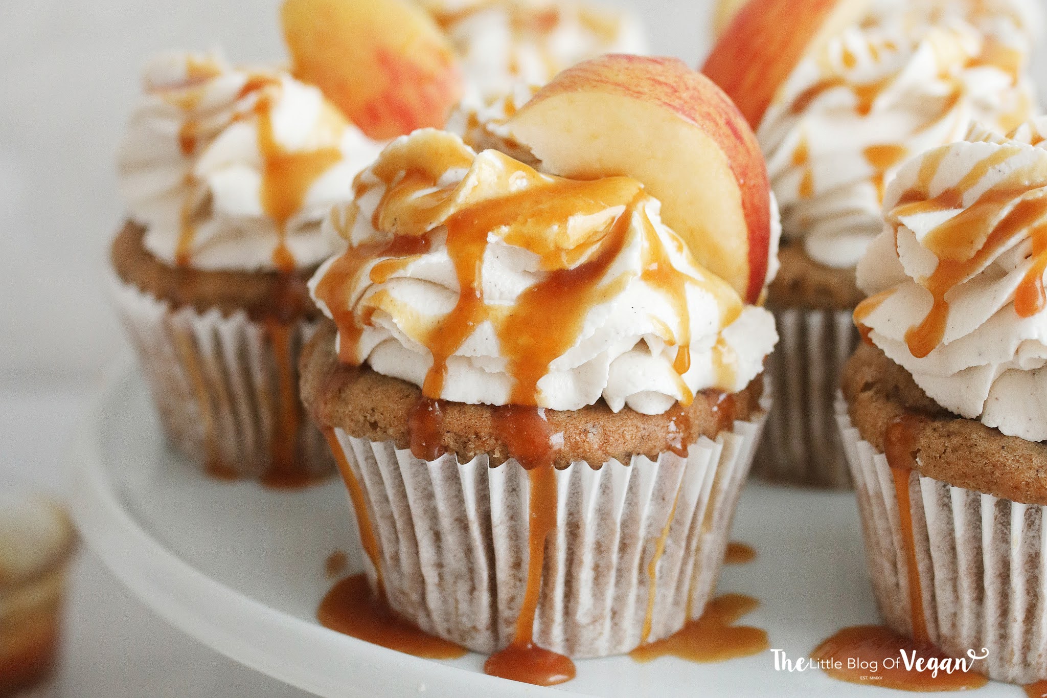 Vegan Caramel Apple Cupcakes recipe