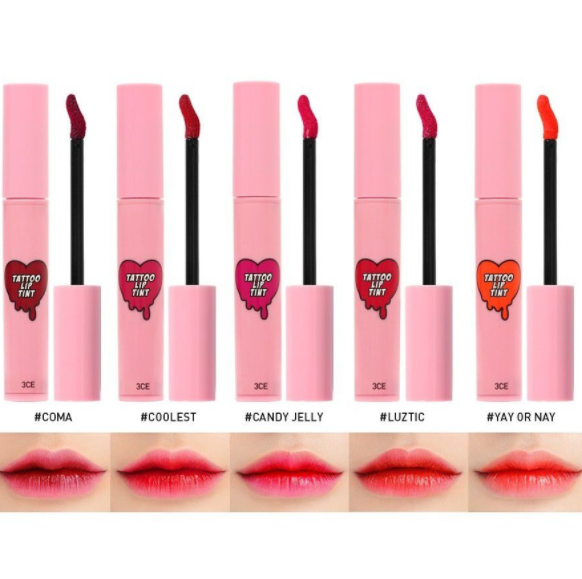 son xam 3CE Tattoo Lip Tint