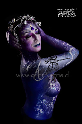 bodypaint chile cuerpogris