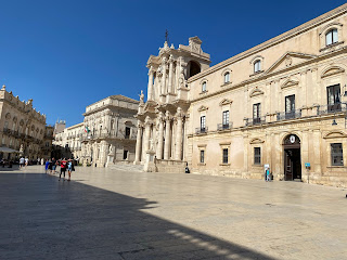 Piazza Duomo Siracuza, Italia