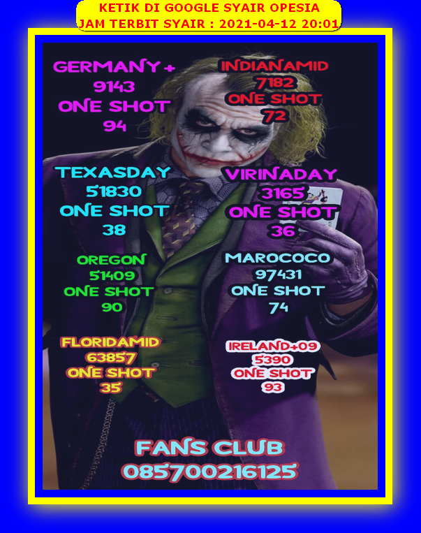 Forum Syair Hongkong 12 April 2021 Royal Syair