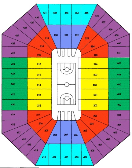 Bucks Arena Seating Chart