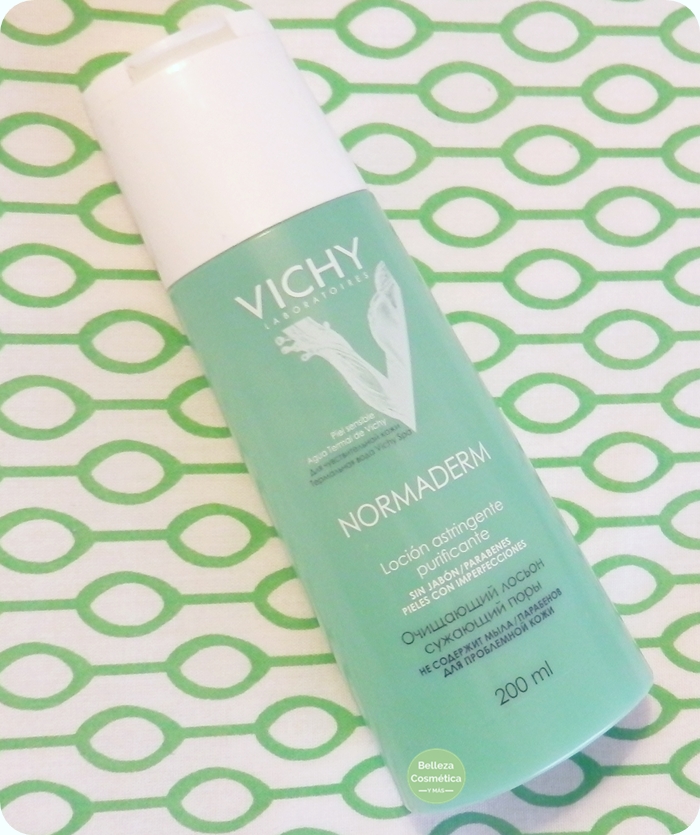 Tónico astringente purificante Normaderm de Vichy opinión