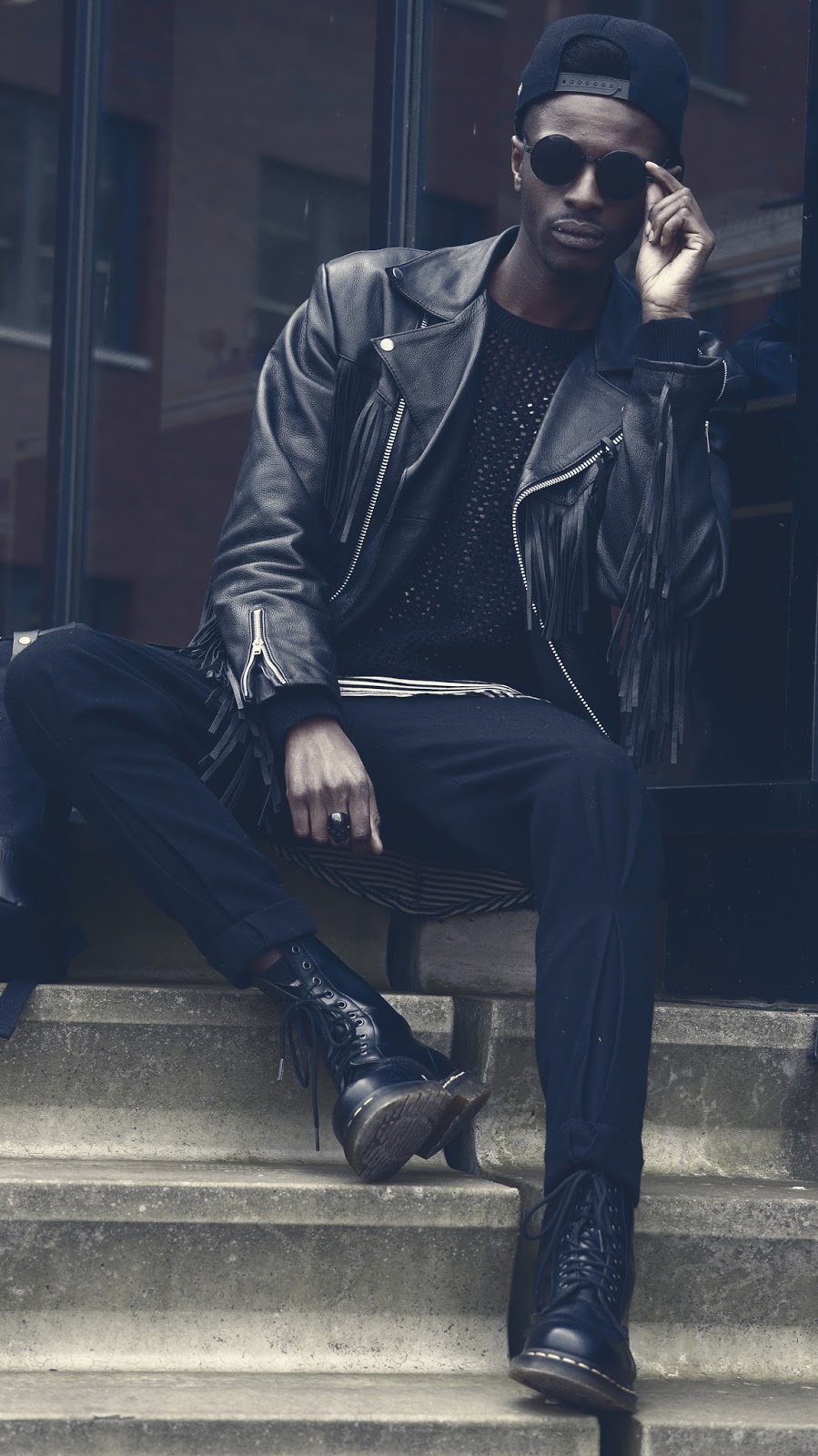 Dare to Wear The Fringed Biker Jacket For Men Jon The Gold