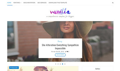 Theme Blogger Vanilla