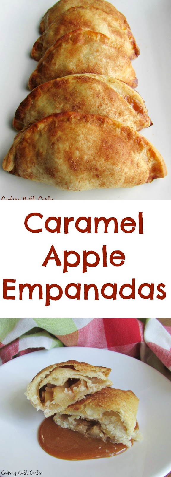 Cooking With Carlee Caramel Apple Empanadas {With Cajeta or Dulche de