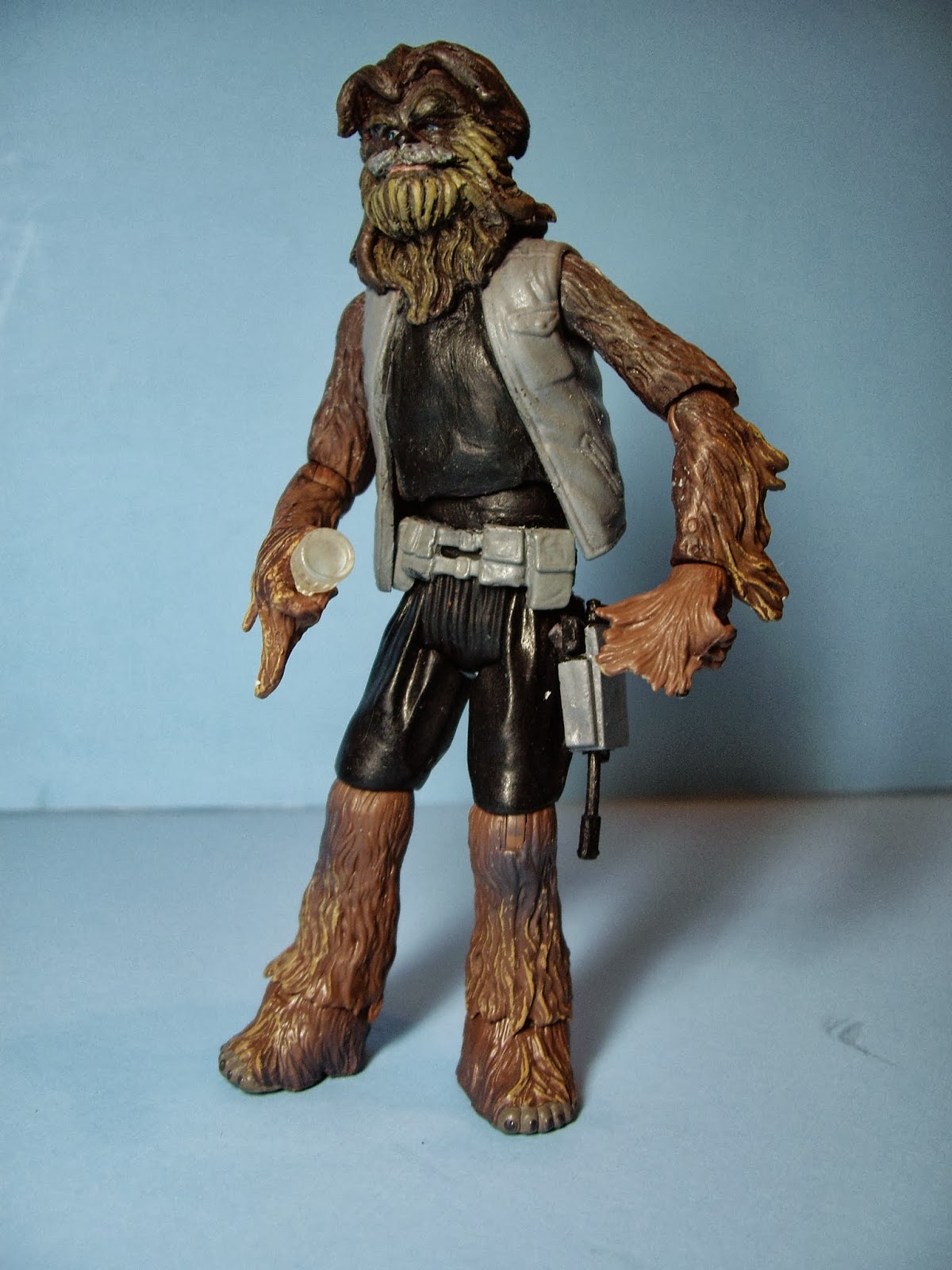 Customs for the Kid: CHALMUN THE WOOKIEE created by DARTH DADDY