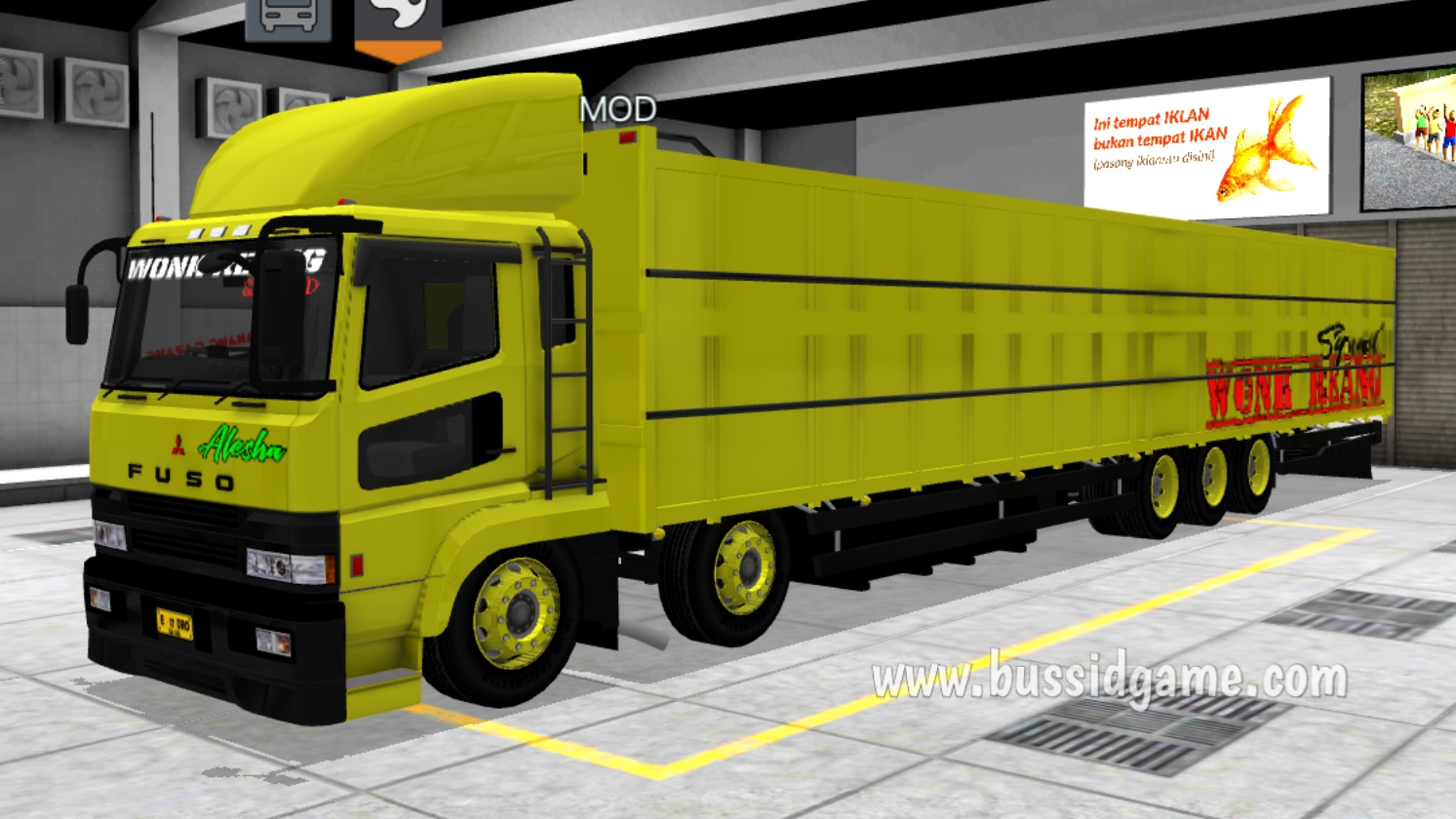 Koleksi Livery Mod Truck Fuso Super Great Triball By WSP ...
