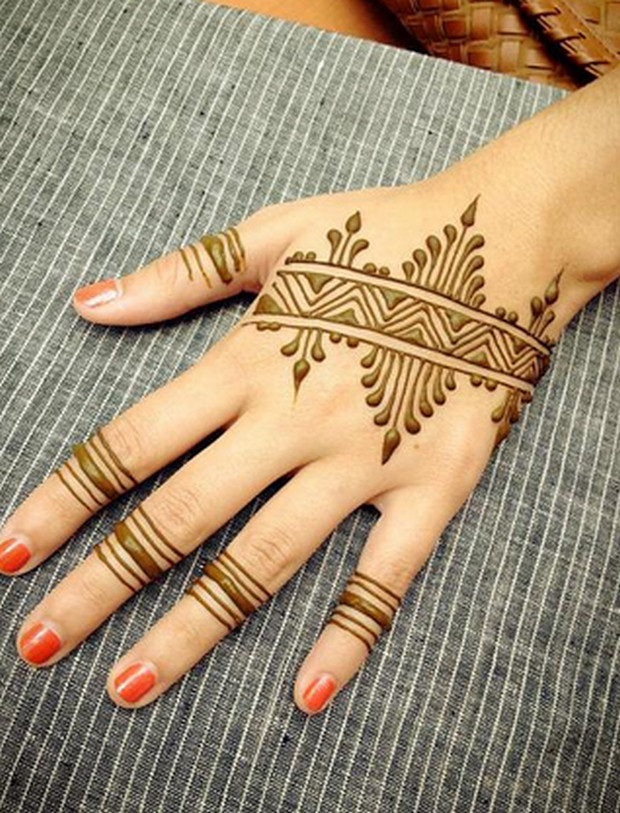 Simple mehndi designs to make your home  Henna tattoos