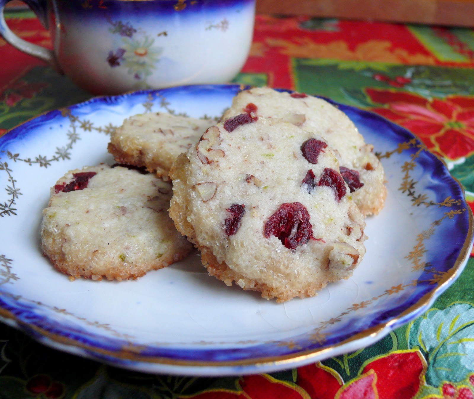 A Life of Little Pleasures Homemade SliceandBake CranberryNut