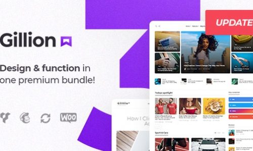 Gillion v3.4.4 Nulled Free - Multi-Concept WordPress Theme Gillion v3.4.4 Nulled Free - Multi-Concept WordPress Theme