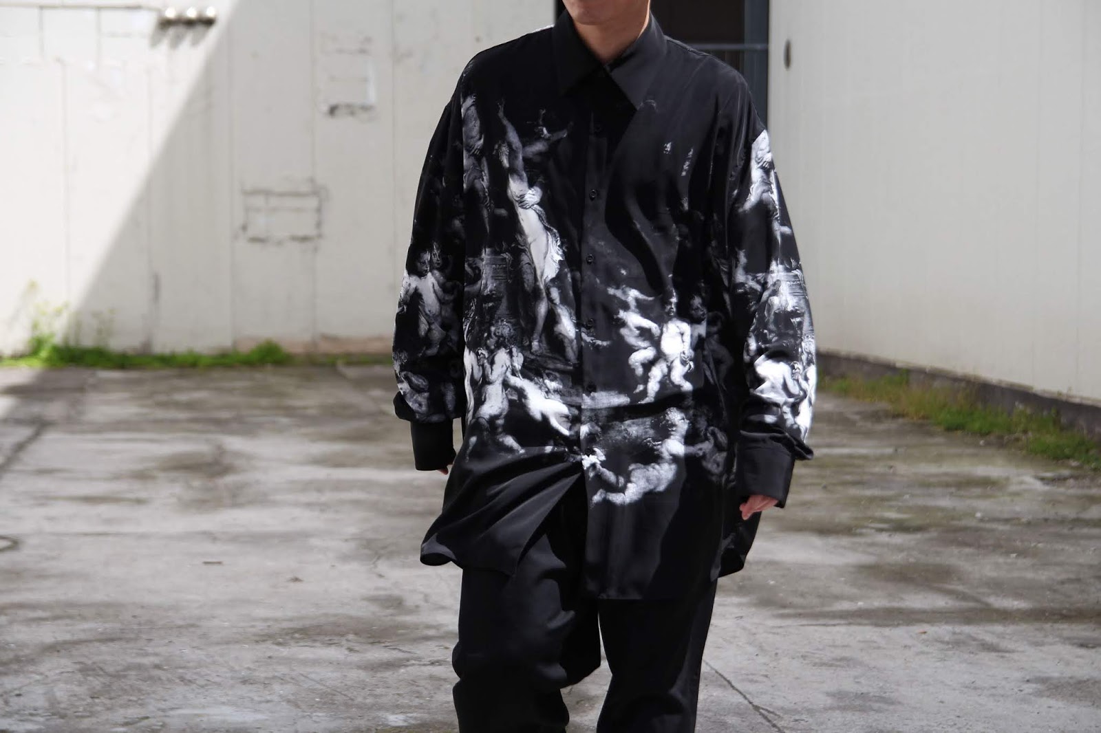 LAD MUSICIAN DECHINE ANGEL BIG SHIRT