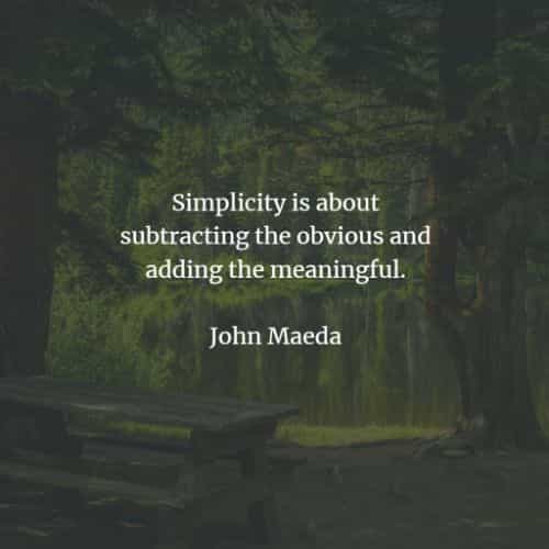 55 Simplicity quotes and sayings that will inspire you