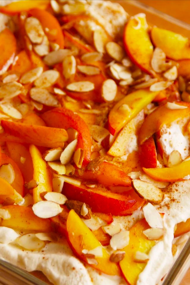 Peaches 'n Cream Lasagna Joki's Kitchen