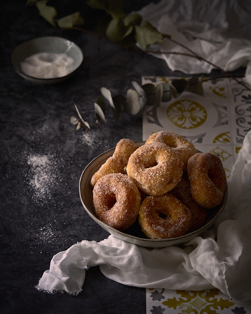 rosquillas de naranja y limón