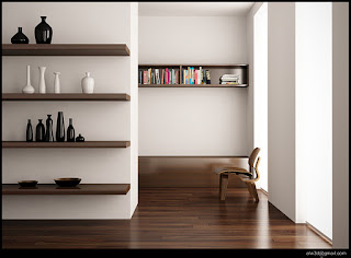 3d render estanteria silla zaragoza