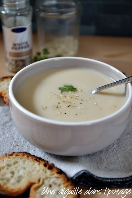 Velouté de céleri aux pommes