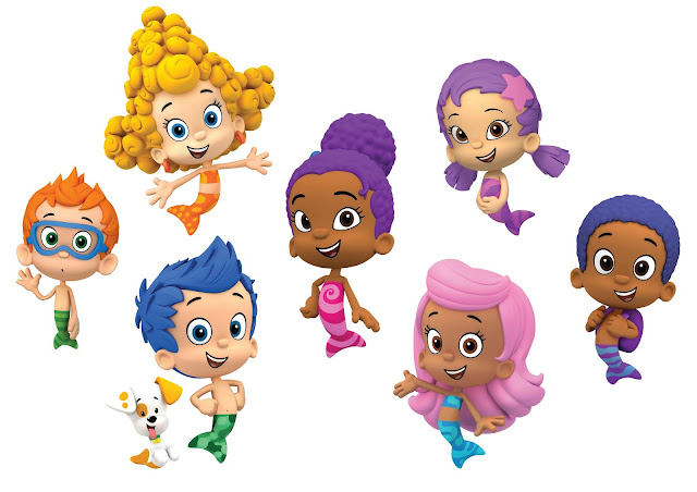 Bubble Guppies Gil Blue Hair Actor - wide 6