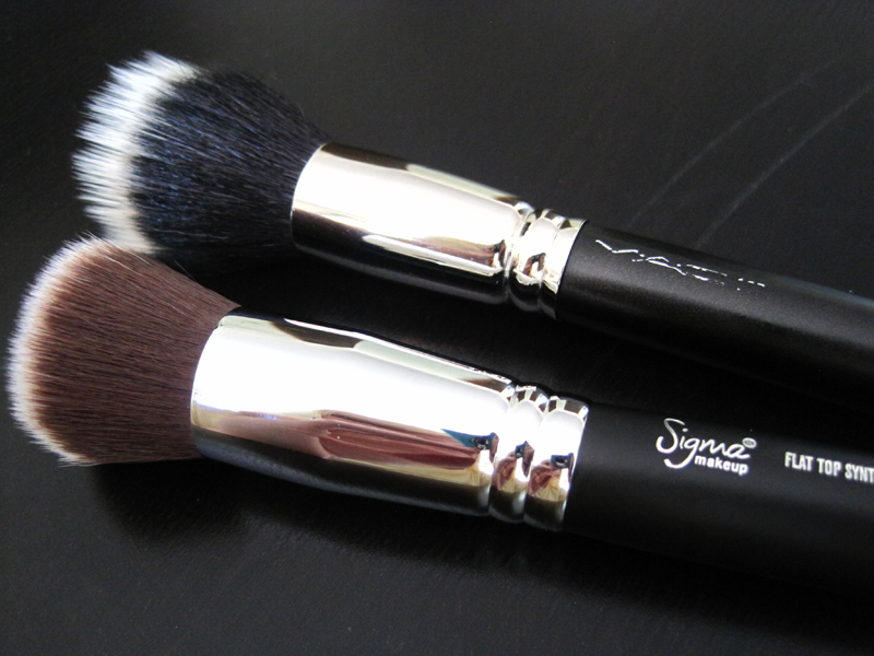 REVIEW Sigma F80 Flat Kabuki Brush imsana