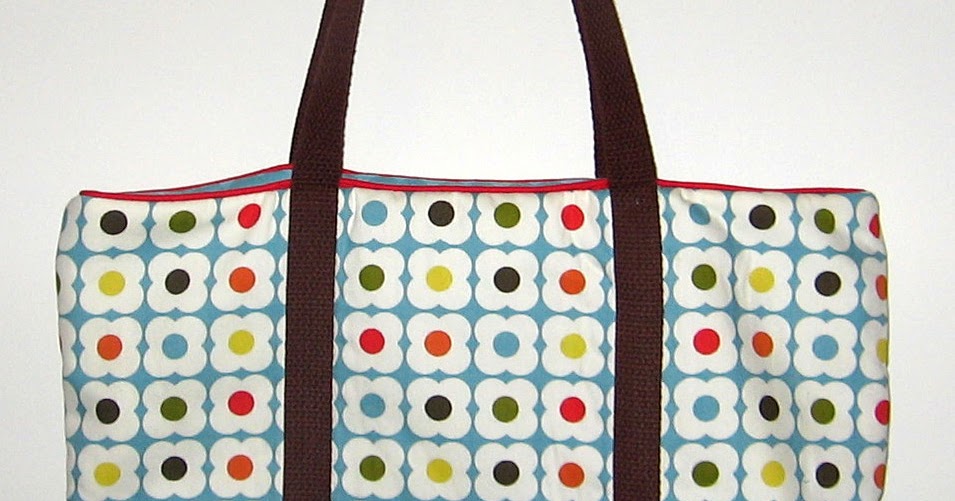 Spring Tote Bag Tutorial ~ DIY Tutorial Ideas!